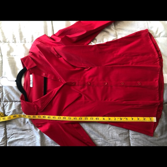 Ricki red blouse - Picture 6 of 6